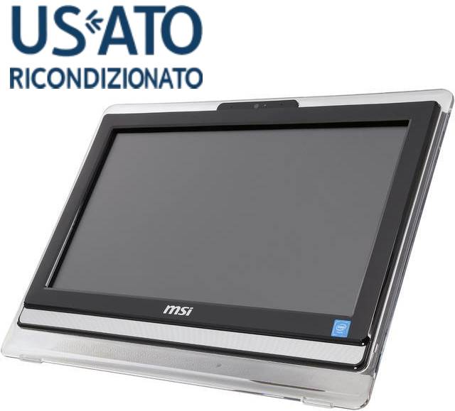 AIO REF MSI 20 CEL 4GB 1TB W10P N3160 PRO 20ET 4 BK NO STAFFA