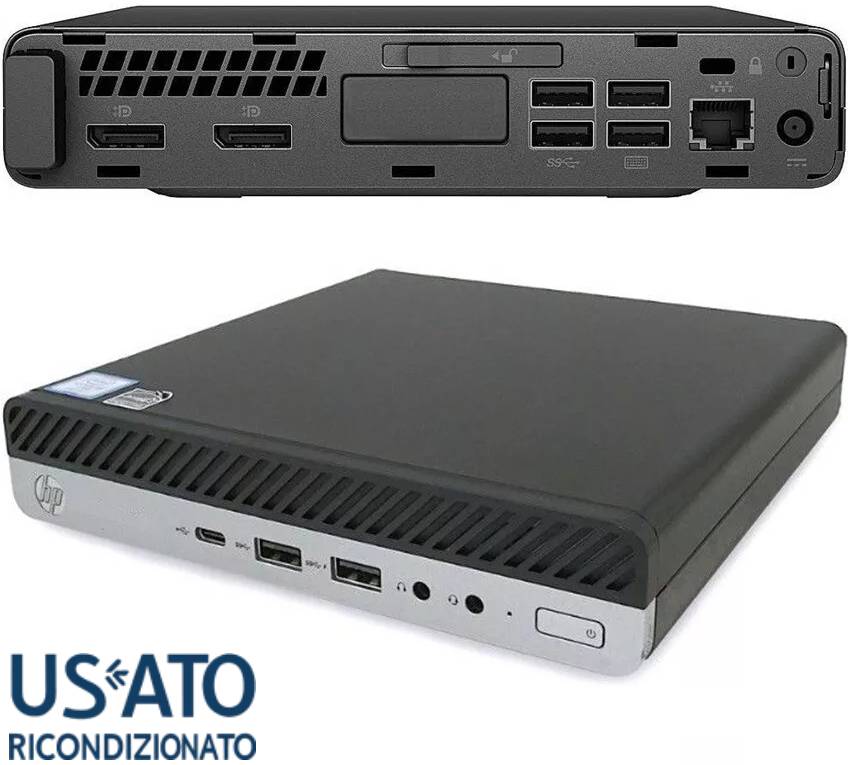 PC REF I5 16GB 1TB SSD DM W11P I5-9500T 400/600 G5 TINY-MINI