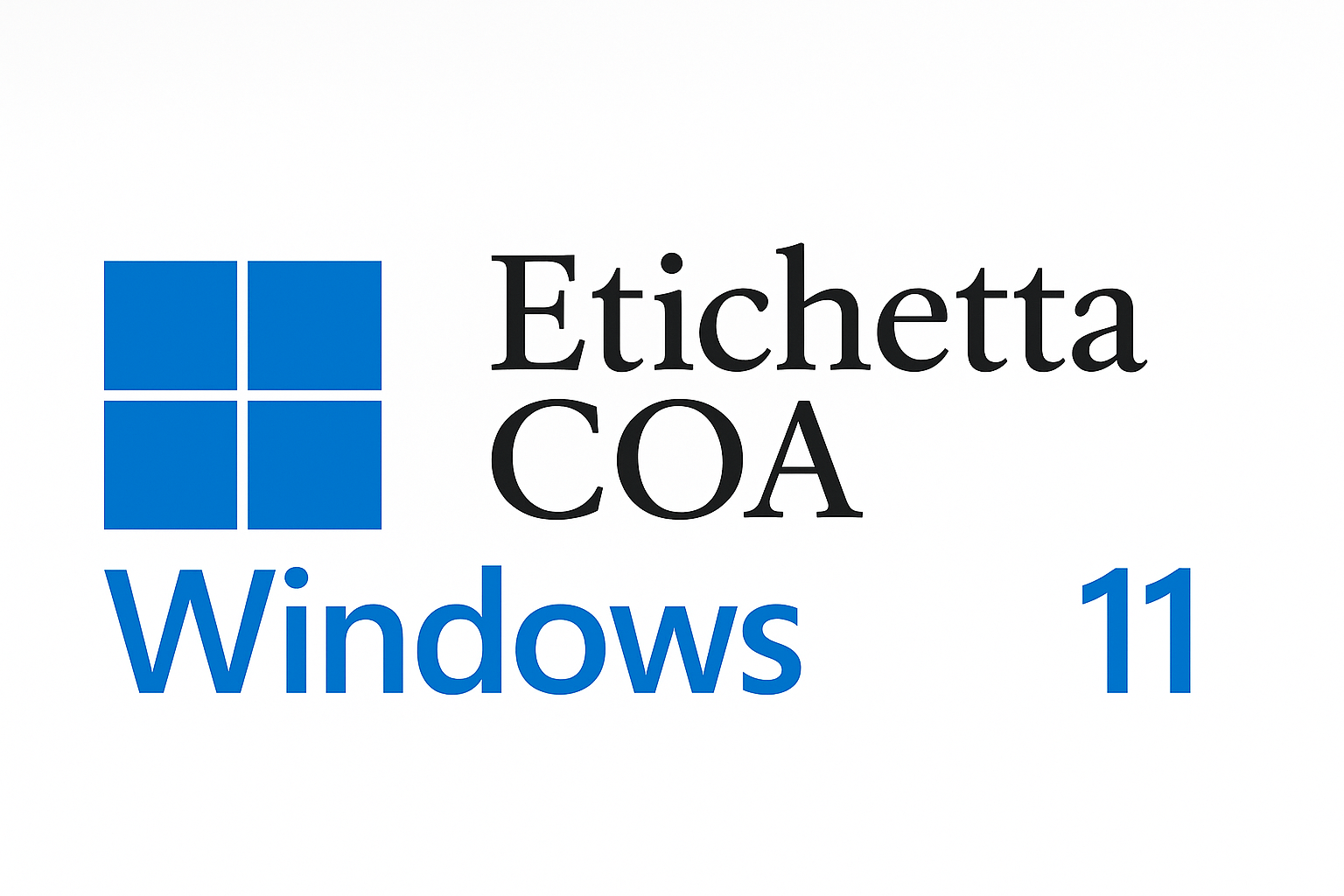 SW MS WINDOWS 11 PRO 64BIT SOLO COA