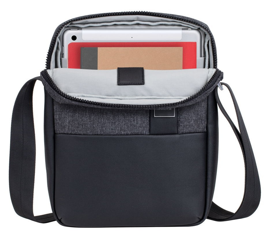 BORSA A TRACOLLA TABLET 11 BLACK BLACK MELANGE