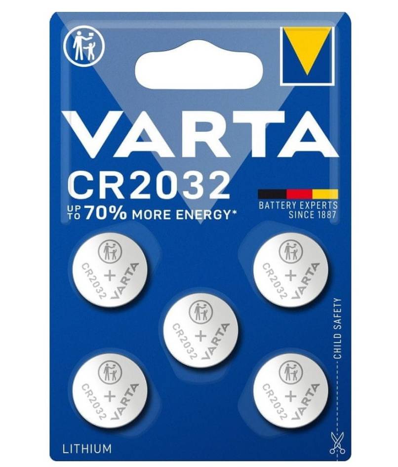 BATTERIA CR2032 LITIO 3V ENERGY CONF.BLISTER 5PZ