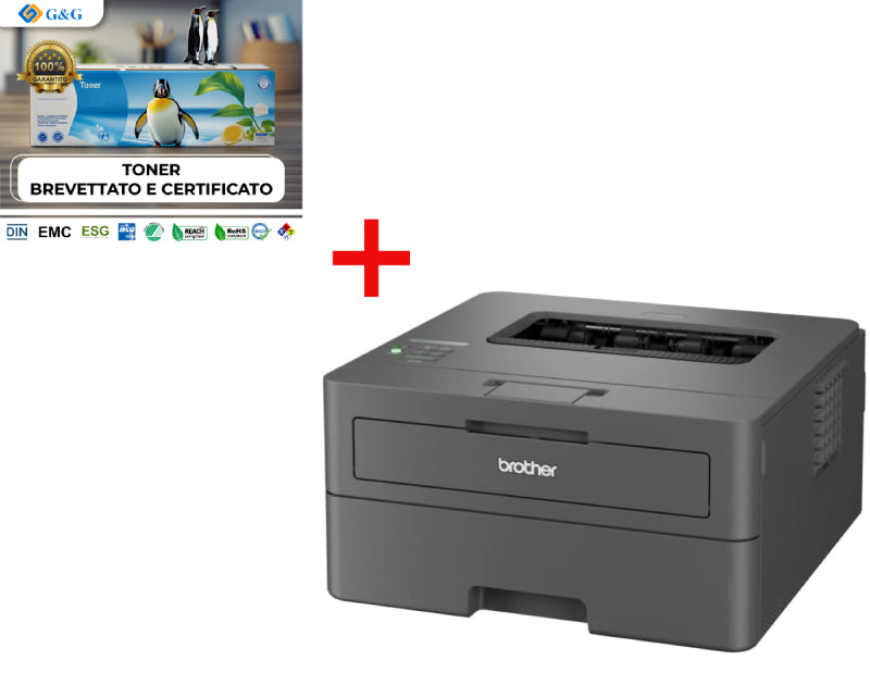 STAMP LAS B/N A4 WIFI F/R 32PPM BROTHER HLL2445DW + KIT TONER