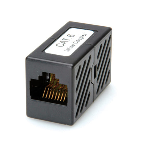 COUPLER CAT6 RJ45 UTP F/F NERO