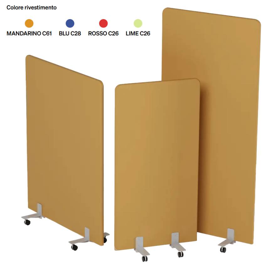 PANNELLO FONOASSORBENTE 100X180 100 X H 180CM SEMILPELLE