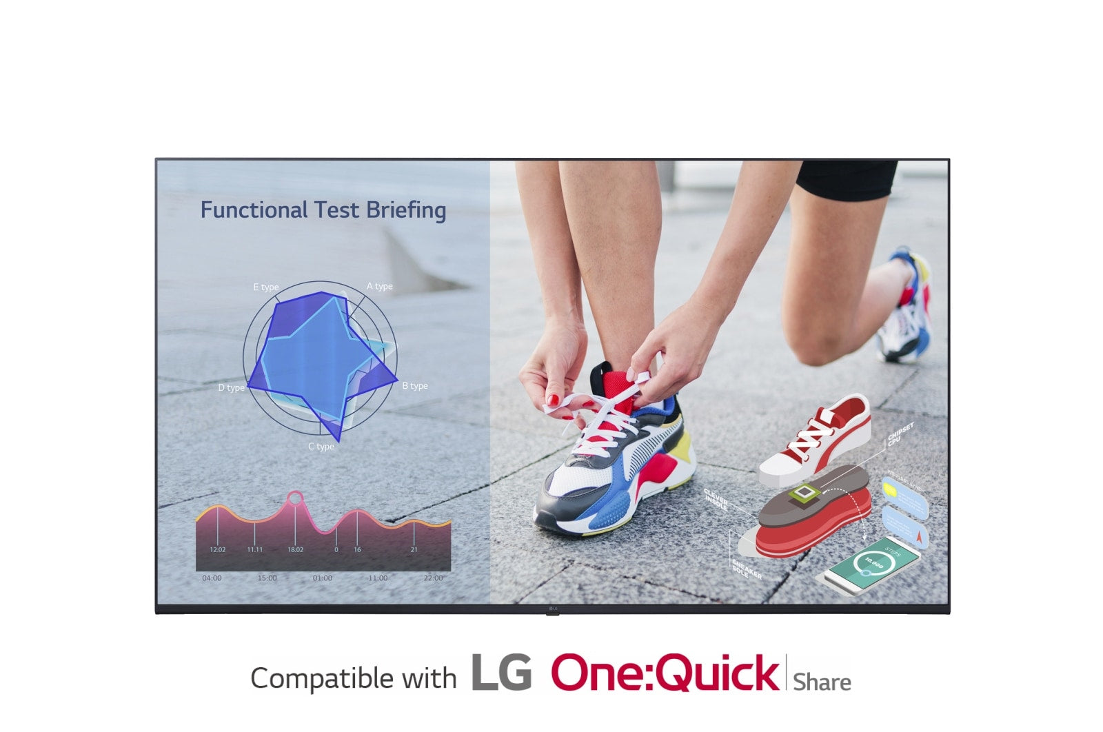 MON 55DS IPS 4K 400NIT WIFI HDMI 55UL3J-M  WEBOS 6.0