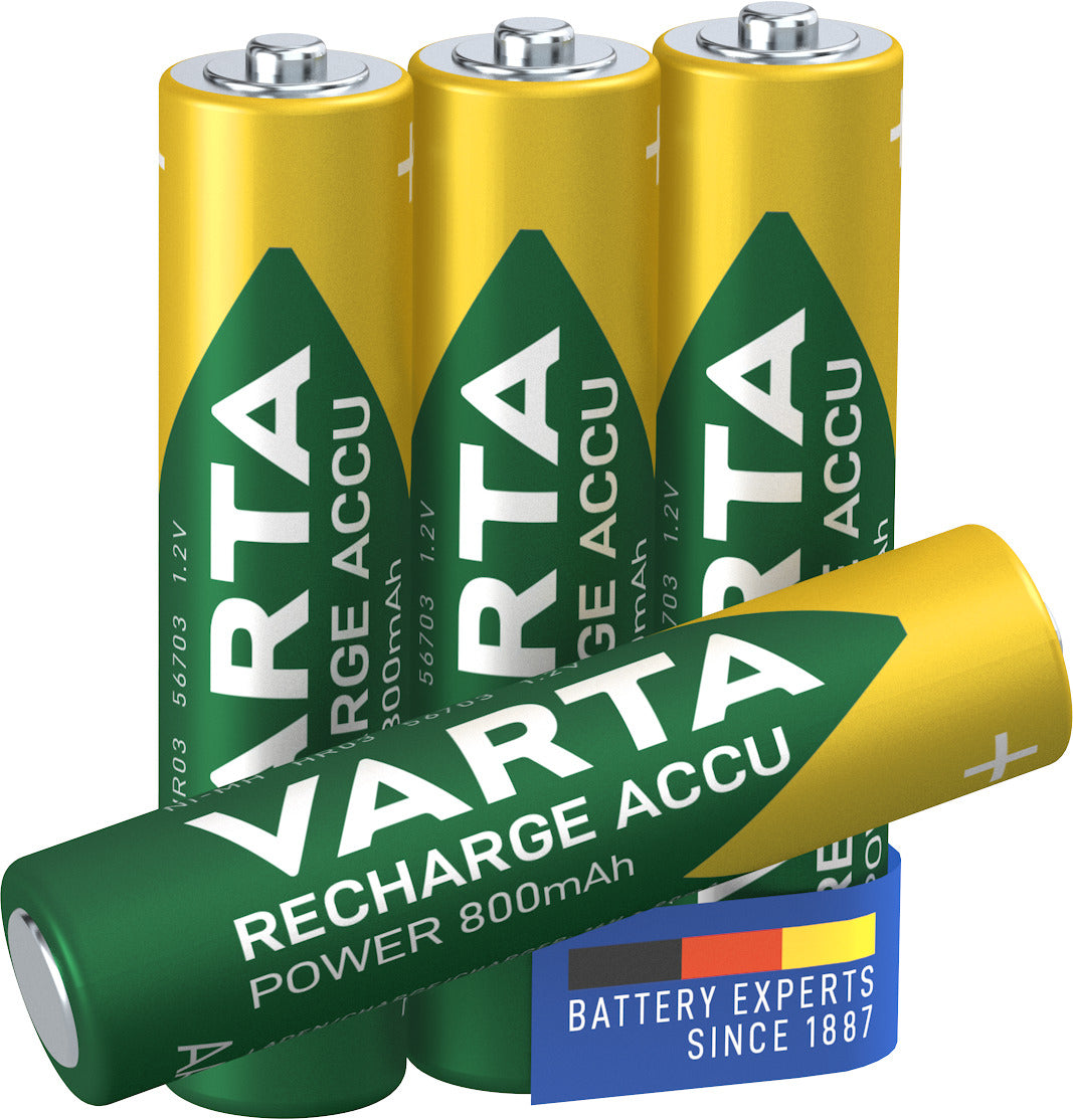 BATTERIA MINISTILO AAA RICARICABILE 800MAH CONF.BLISTER 4PZ