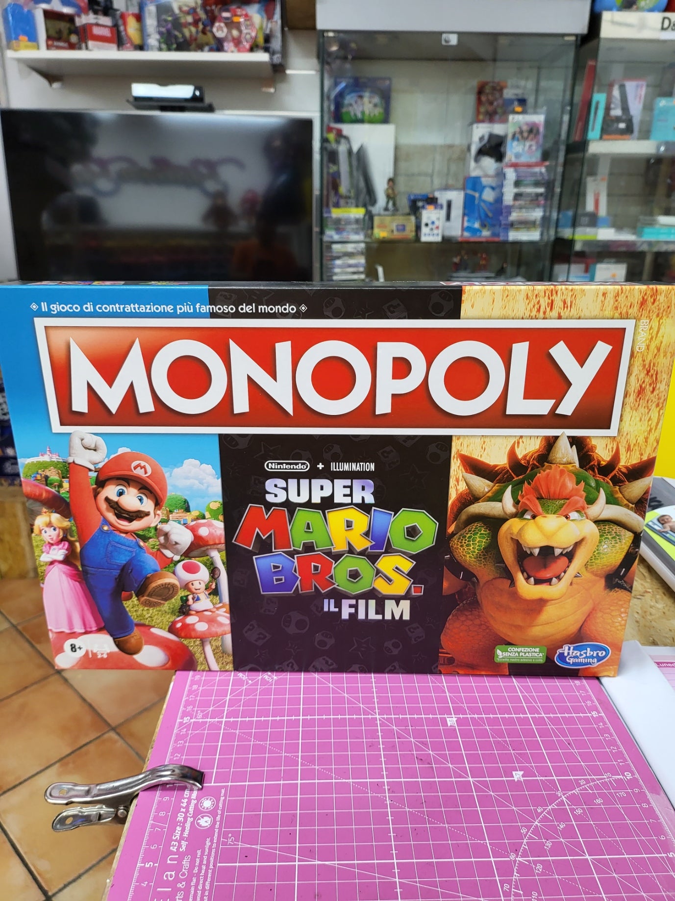 monopoly super mario the movie