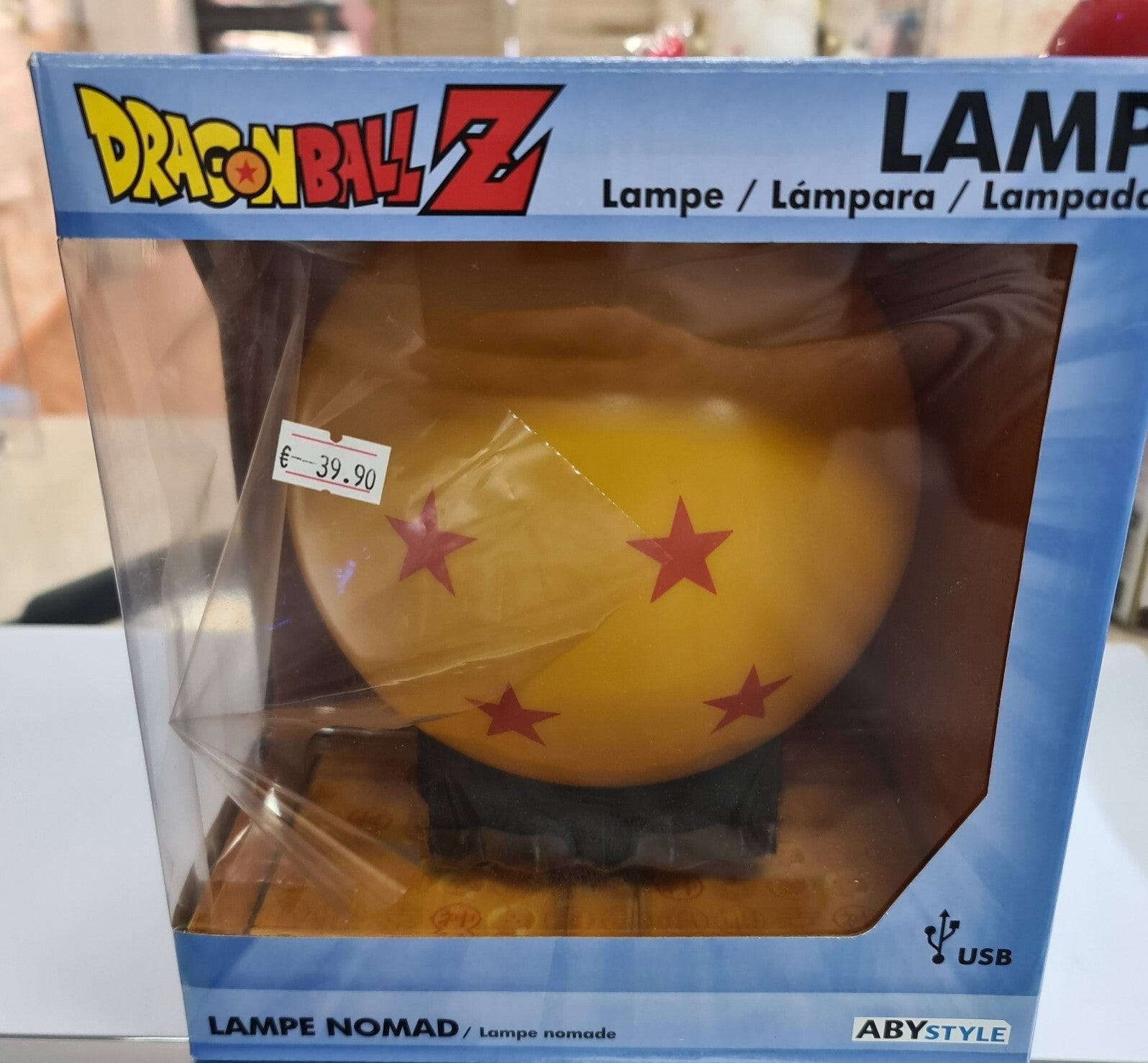 Lampada Sfera Dragon Ball