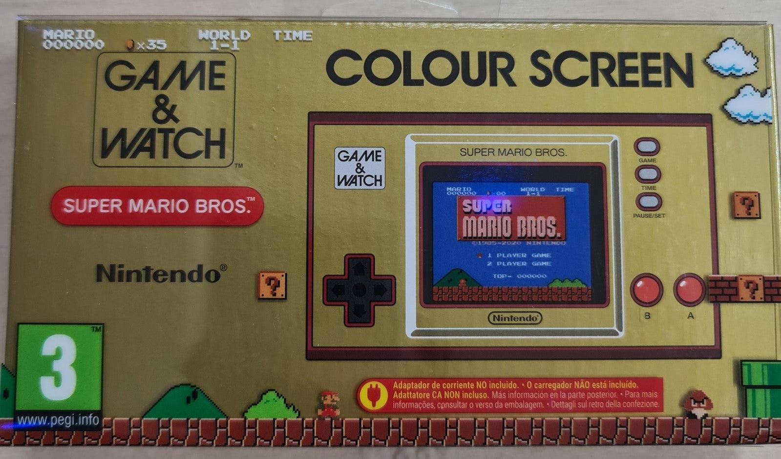 nintendo game & watch super mario