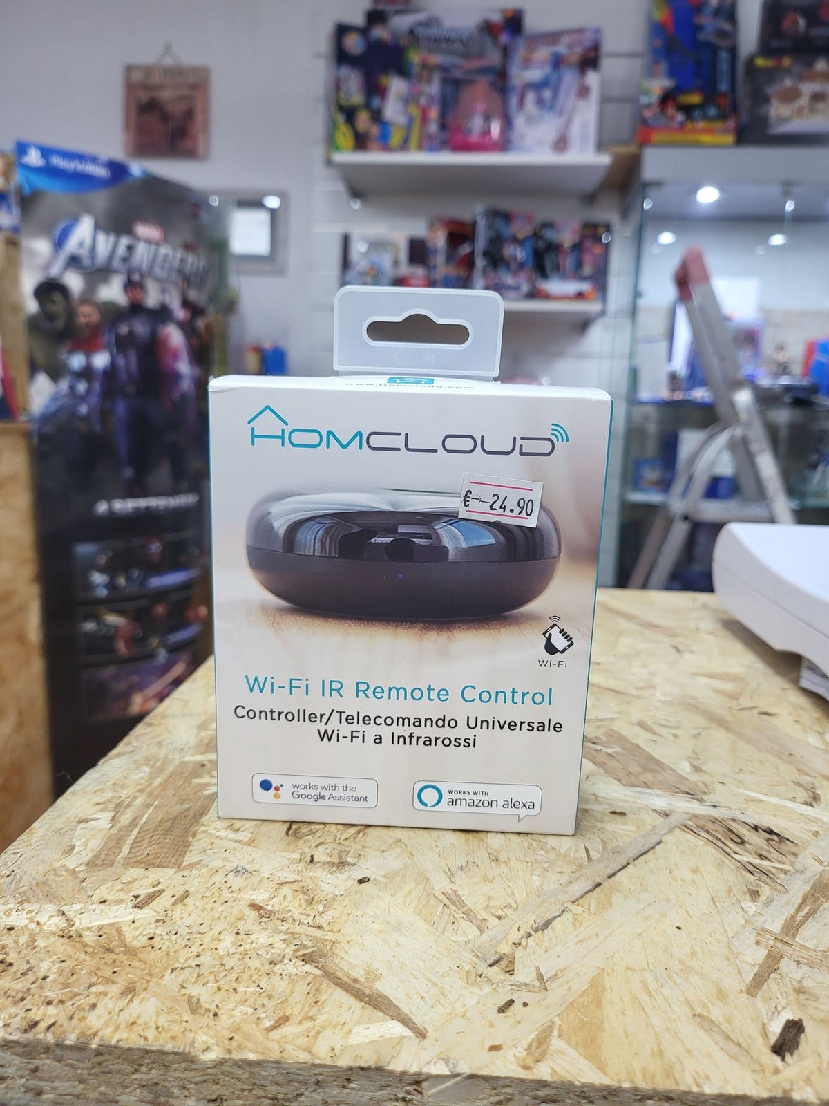 Controller telecomando universale wifi a infrarossi homcloud google alexa
