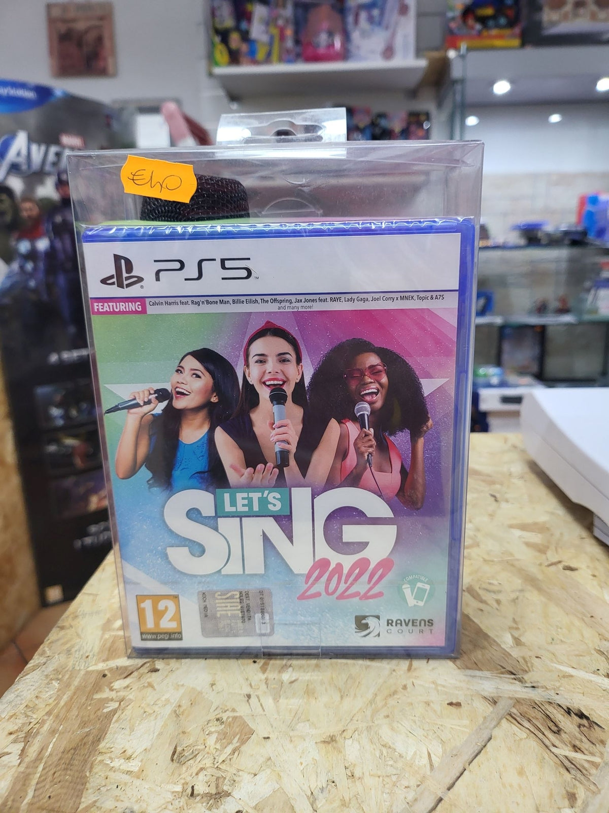 Ps5 let's sing 2022 con microfono