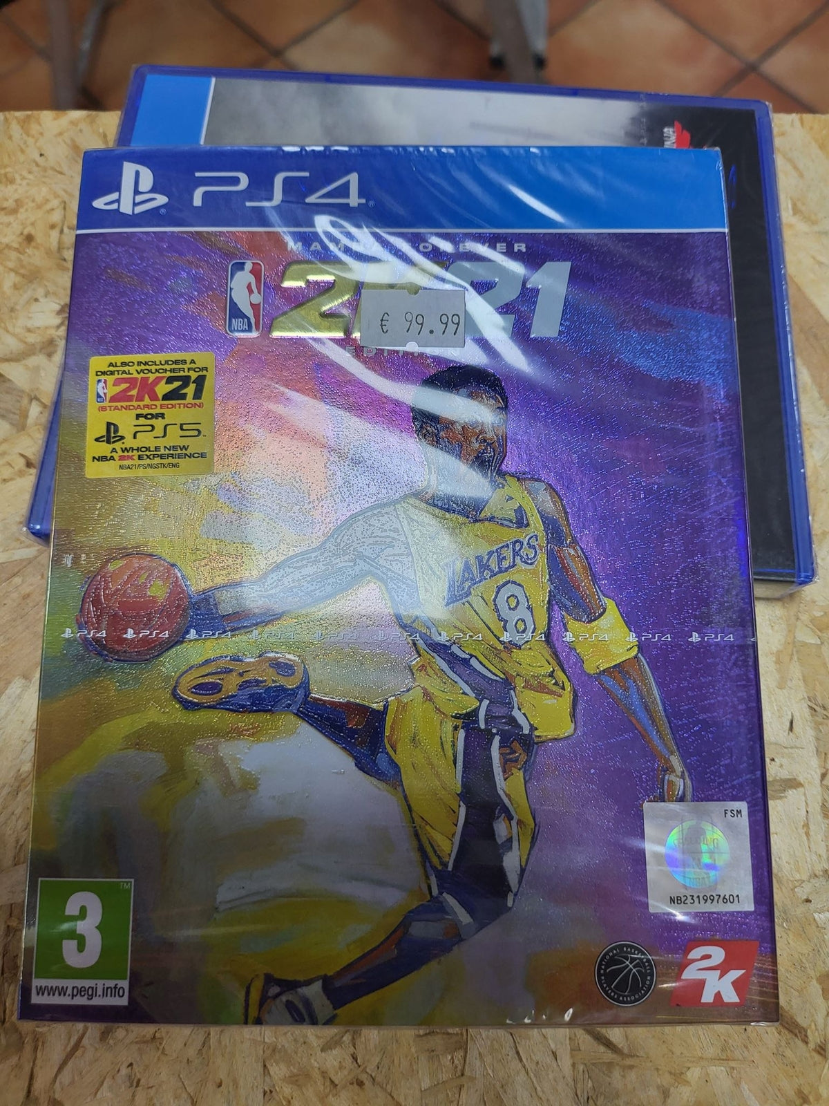 Ps4 nba 2k21 Mamba Forever edition