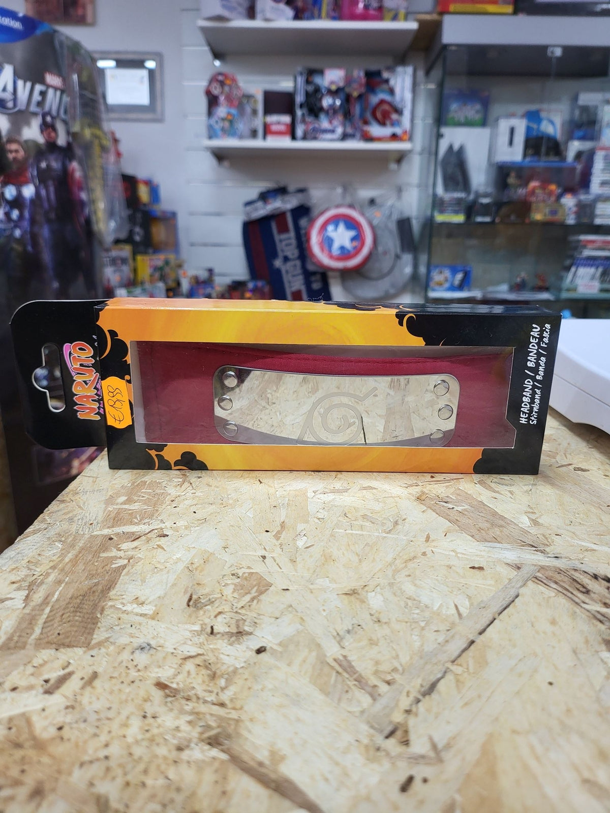 Bandana fascia naruto rossa