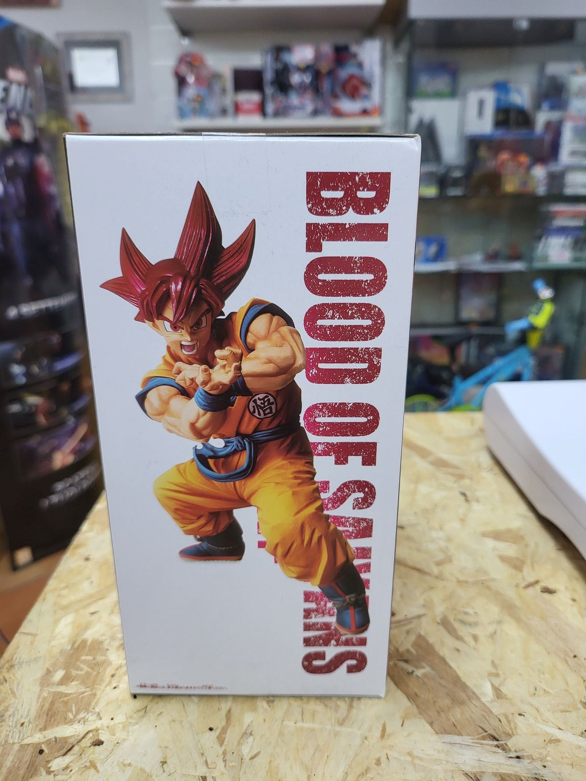 Action figure dragonball super broly blood of saiyans special vi