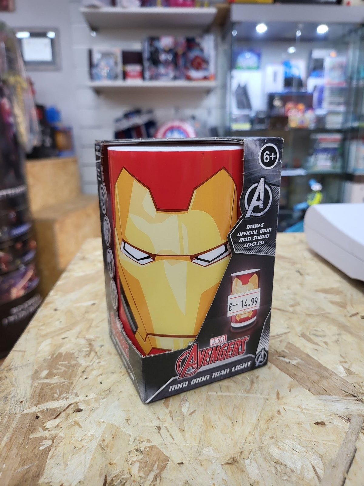 Lampada marvel avengers iron man