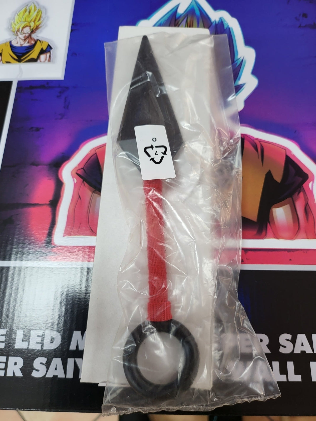 pugnale kunai non affilato naruto