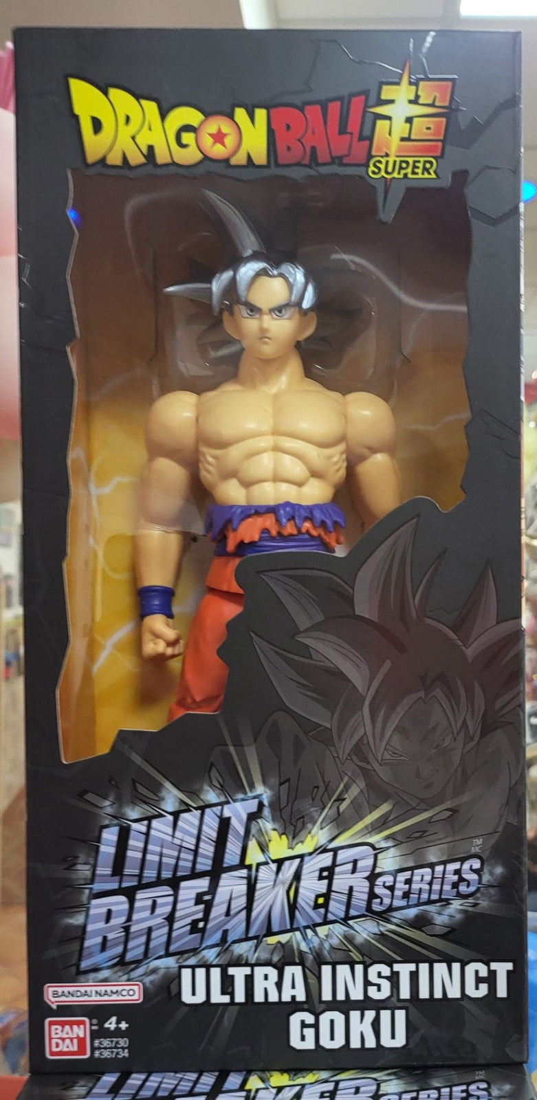 personaggio ultra instinct goku dragon ball super 30cm