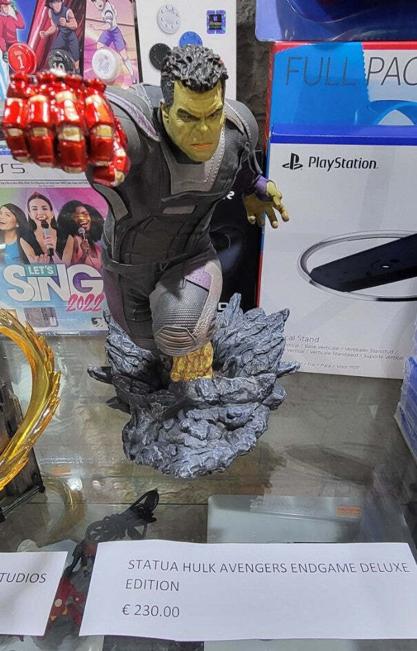 statua hulk avengers endgame deluxe edition iron studios