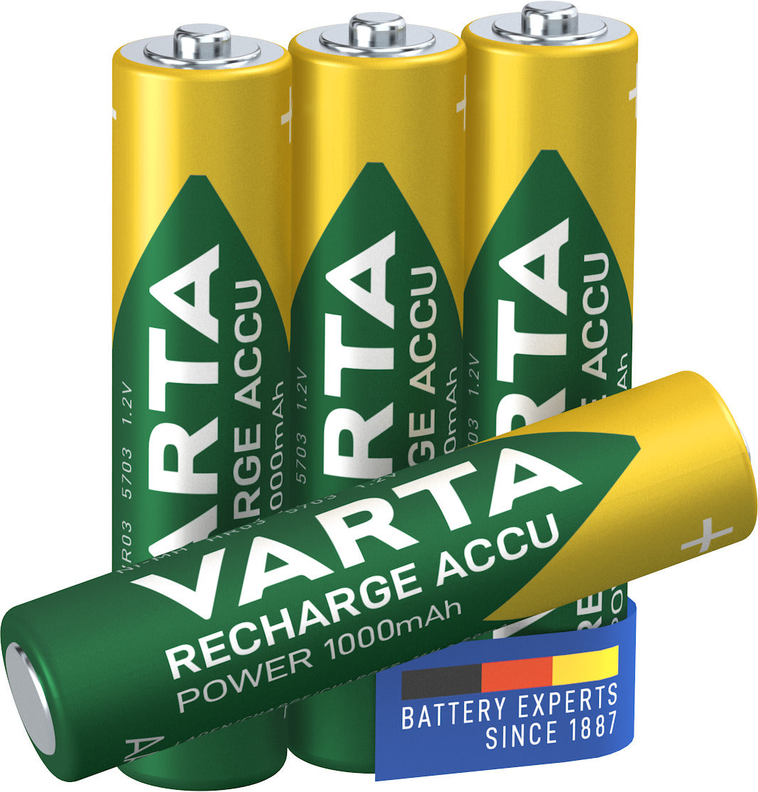 BATTERIA MINISTILO AAA RICARICABILE 1000MAH CONF.BLISTER 4PZ
