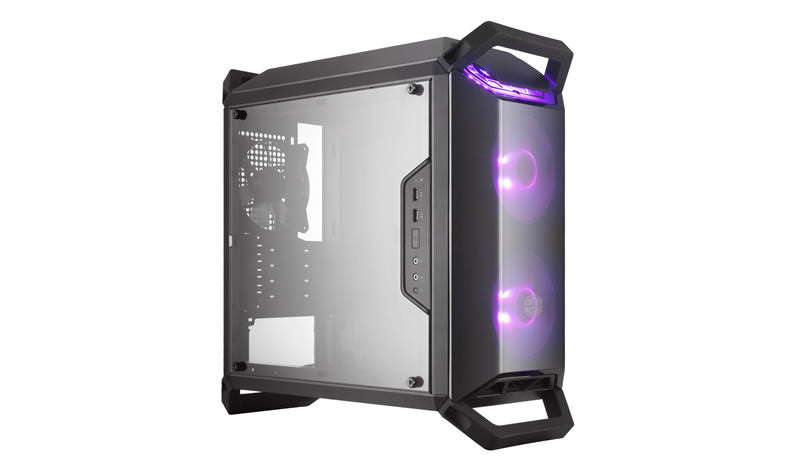 CASE MID-TOWER NO PSU MASTERBOX Q300P 2USB3 BLACK WINDOW PLASTIC