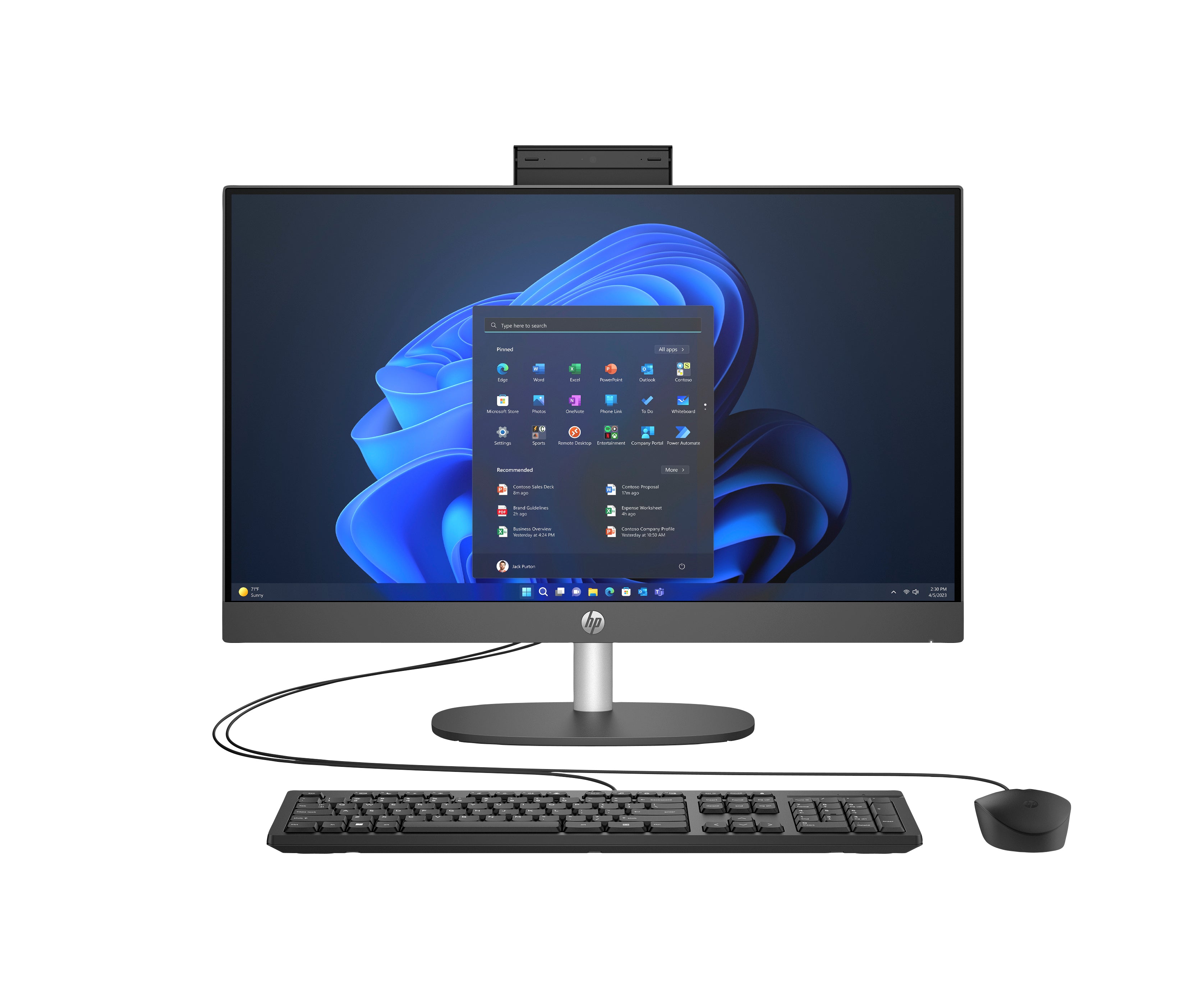 AIO 23,8 I7 16GB 512GB W11P 2Y WF I7-1335U PRO ONE 240 G10