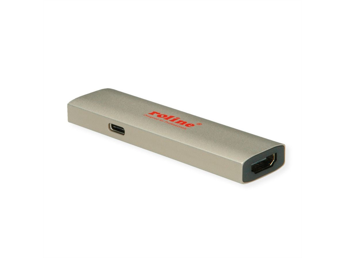 ADATTATORE USB C(DP)-HDMI F/F 7680x4320 @60HZ PD 60W ALT.MODE DP