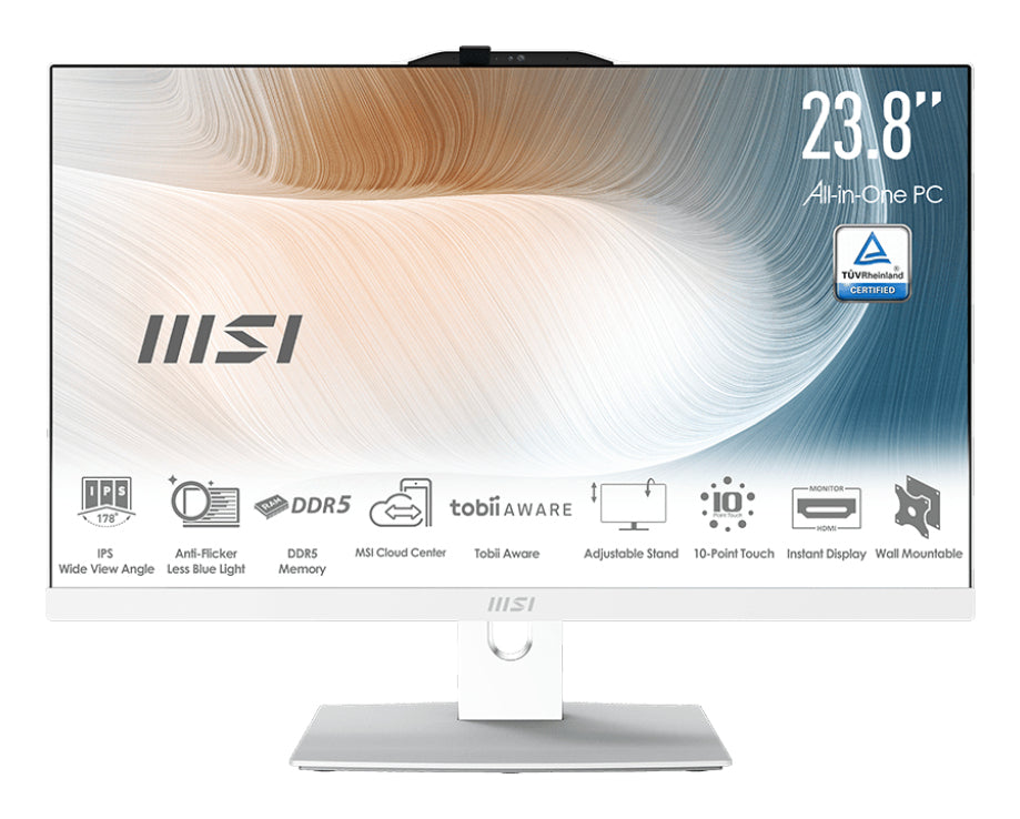 AIO 23,8CORE 7 16G 512G W11P WH TC C7 150U ANTIGLARE MULTI TOUCH
