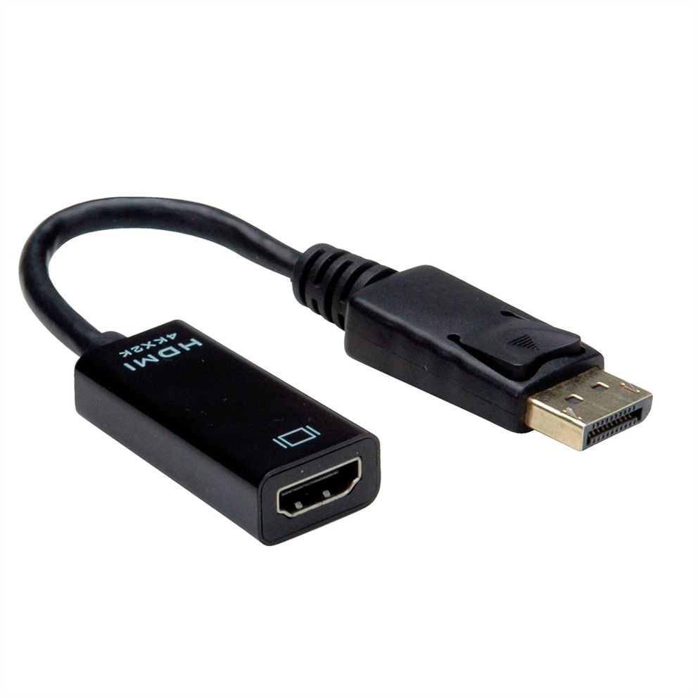 ADATTATORE DP-HDMI 4K M/F 3840X2160 @30HZ CON CAVO 0,15MT