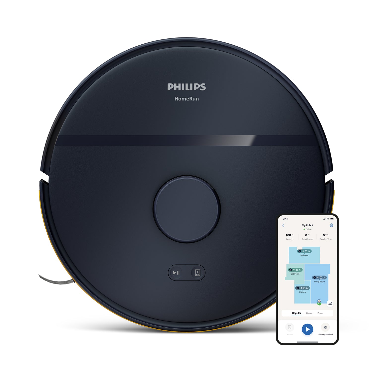 ASPIRAPOLVERE ROBOT PHILIPS XU2000/ ASPIRA CON STAZIONE RICARICA