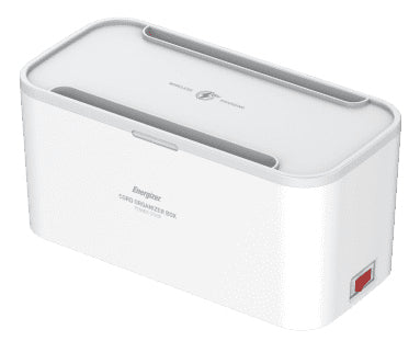 PRESA MULTIPLA ENERGIZER 5 SCHUKO + 3 USB A + CHARGER WIRELESS IN BOX