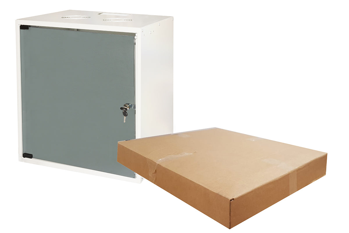 ARMADIO A MURO 19 12 UNIT? 595*540*400MM GRIGIO DISASSEMBLATO