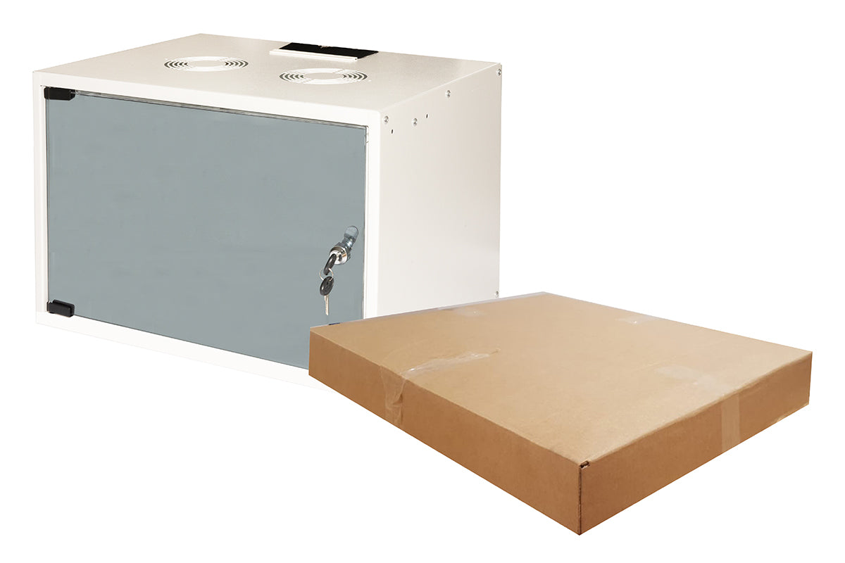 ARMADIO A MURO 19 6 UNIT? 370*540*400MM GRIGIO DISASSEMBLATO