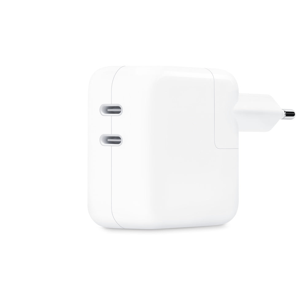 ALIMENTATORE APPLE USB-C 35W APPLE 2 USB-C X TUTTI IPHONE E TAB
