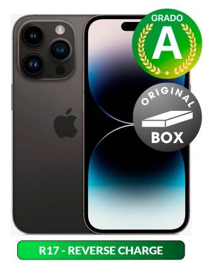 Apple iPhone 14 Pro 256GB 6.1" Space Black Used Grado-A Original Box
