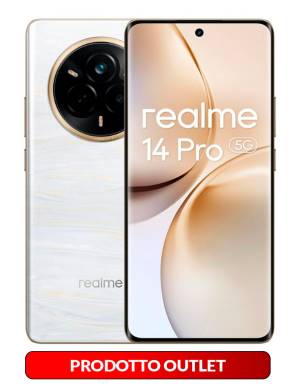 Realme 14 Pro 12+512GB Cnf Danneggiata 6.83" 5G Pearl White DS ITA