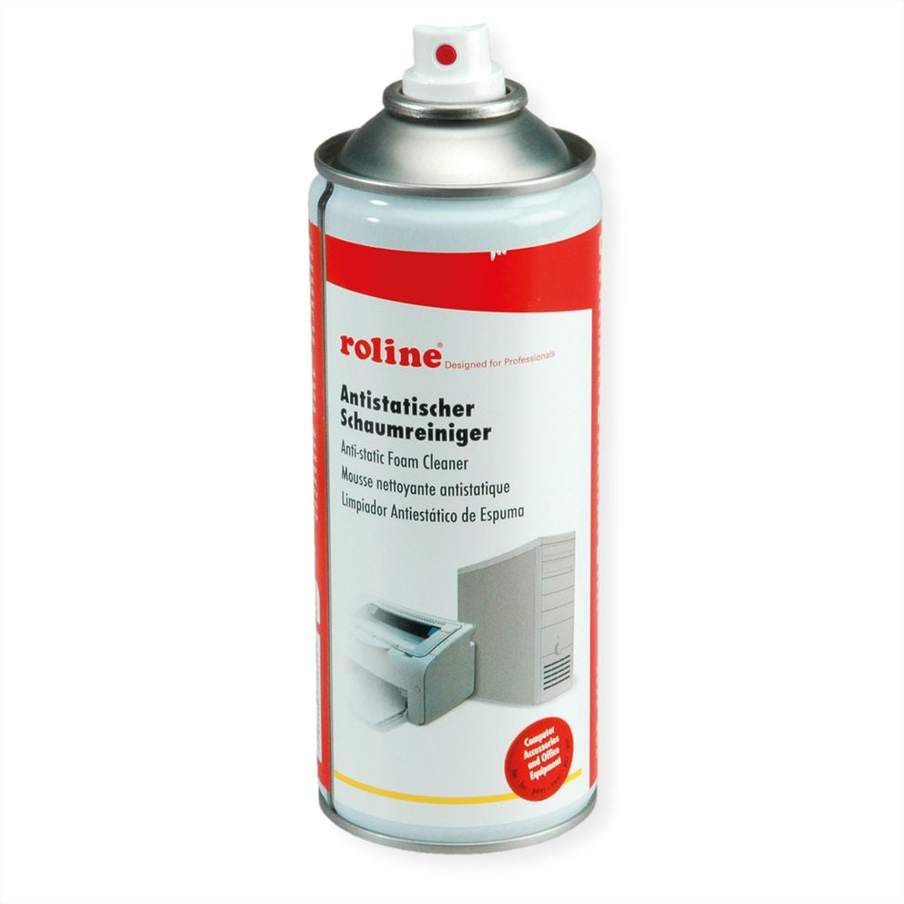 ROLINE ANTISTATIC FOAM-CLEANER, 400 ML