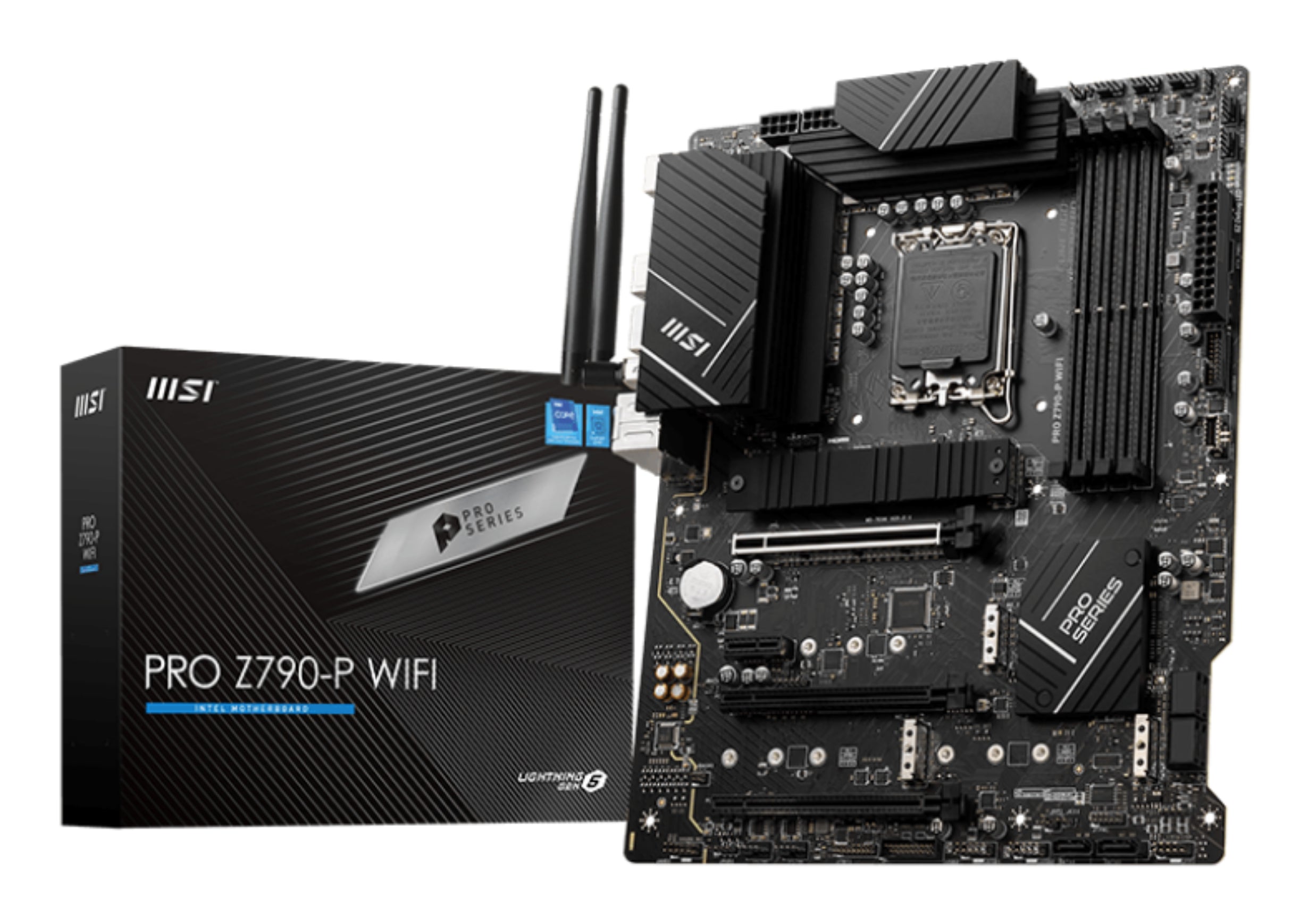 MB MSI PRO Z790-P WIFI DDR5 S1700 13GEN 4D5 6S3 M.2 U3 GBL RAID H/D