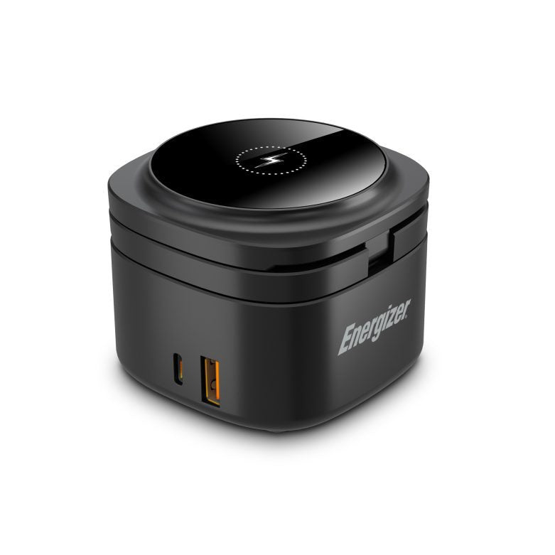 ENERGIZER WIRELESS CHARGER 4 IN 1 STAND NERO PS USBC MAGNETIC