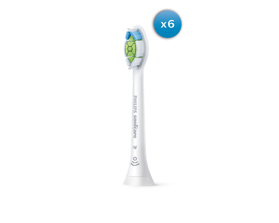 PHILIPS TESTINE RICAMBIO 6PCS SONIC HX6066/87 SPAZZOLINO PRORESULT