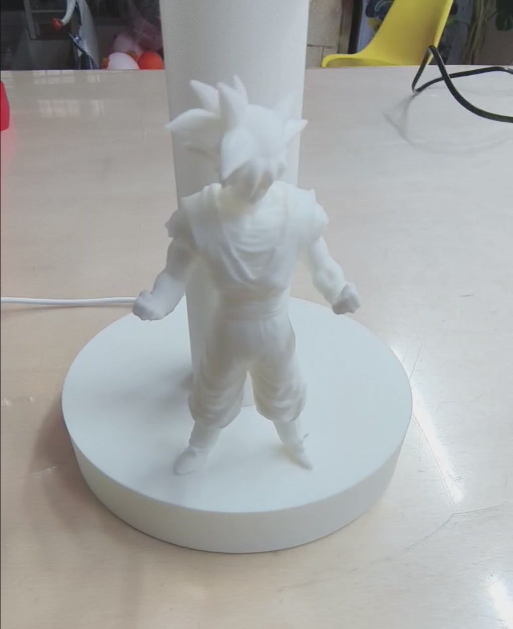 lampada 3d con litofania personalizzabile