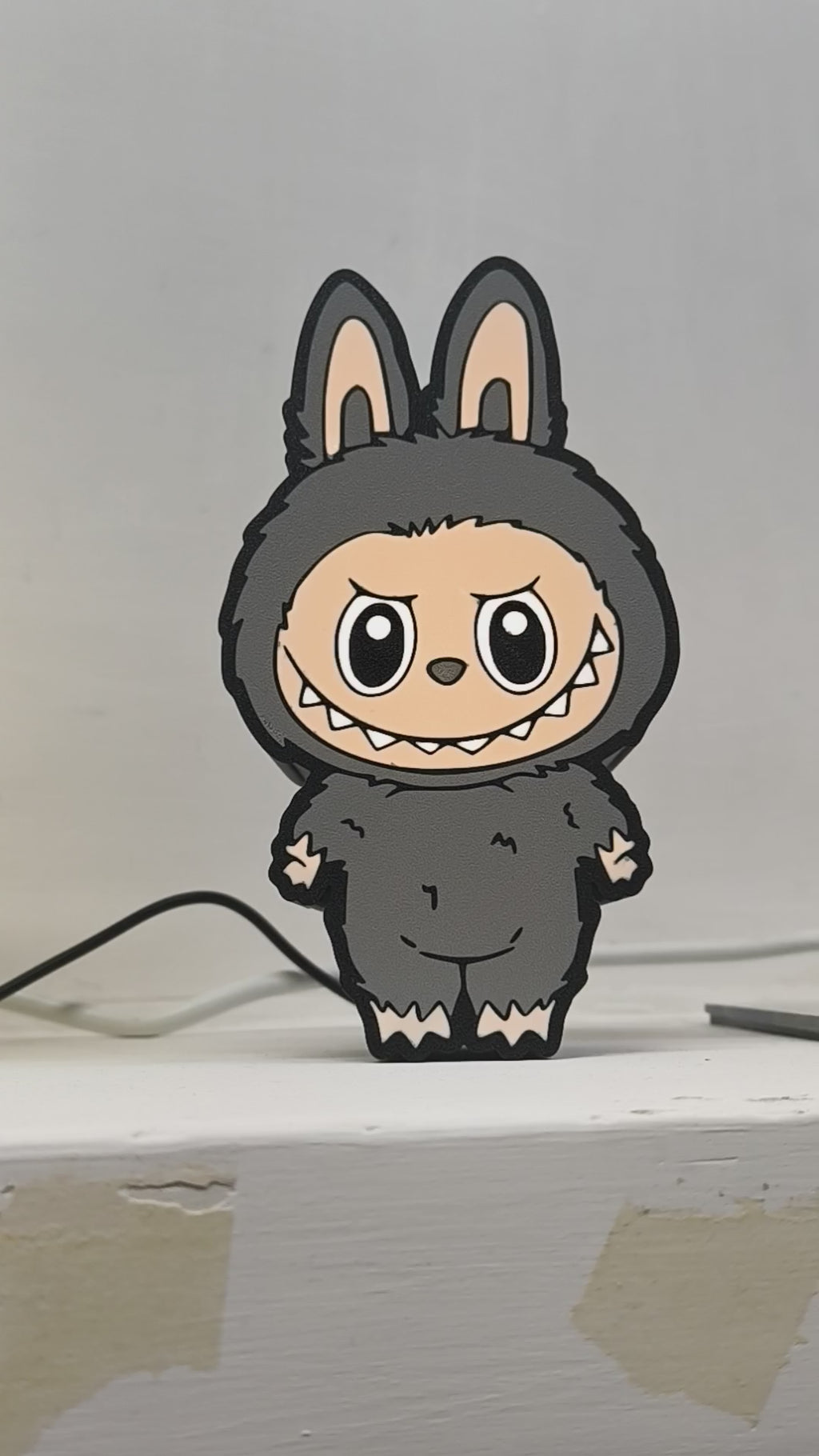 Lampada 3d labubu non ufficiale