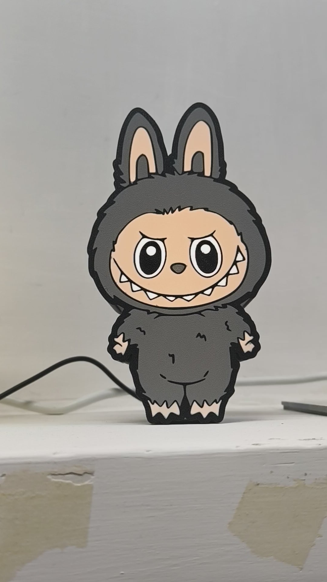 Lampada 3d labubu non ufficiale