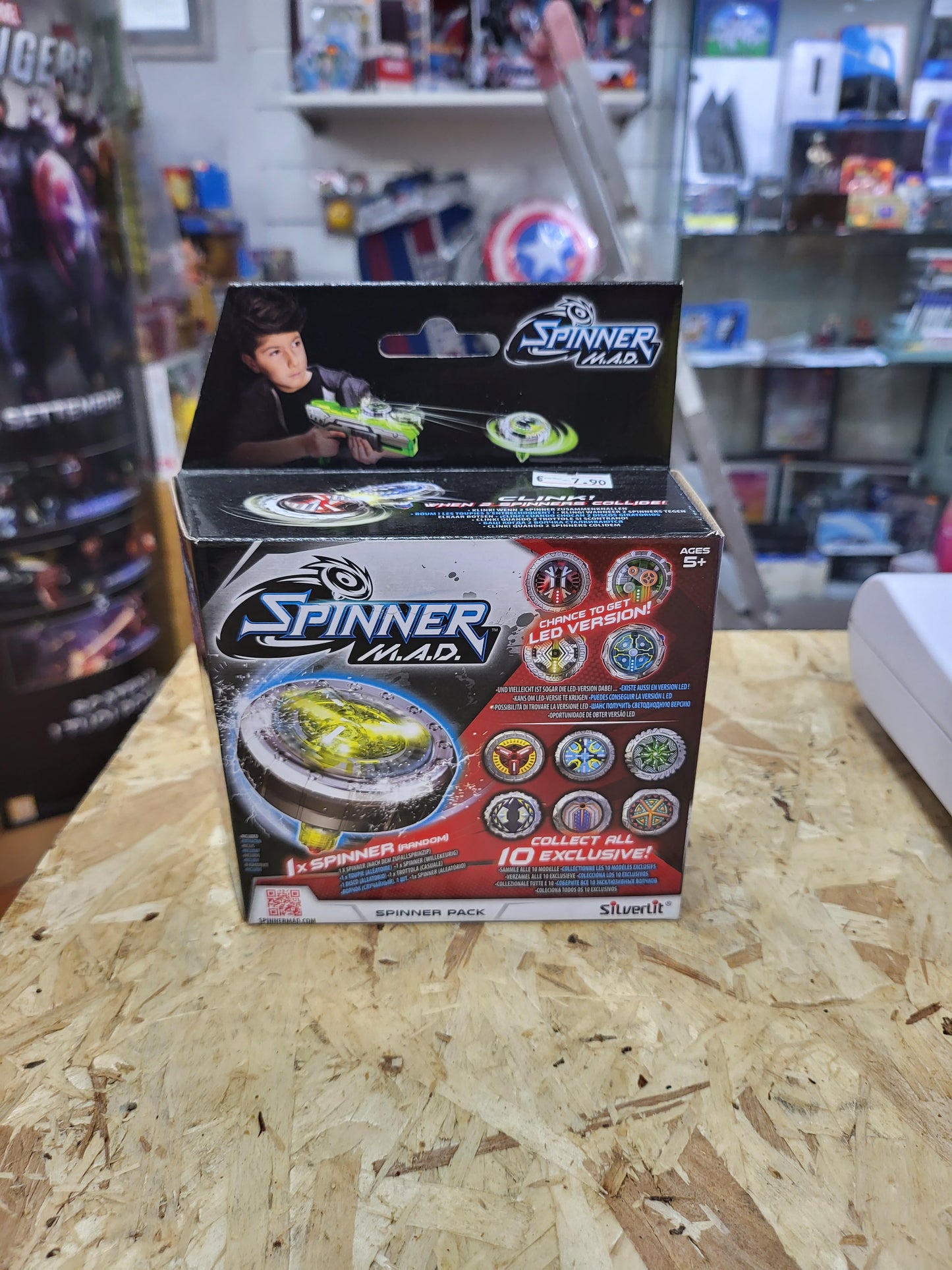 Silverlit spinner mad spinner pack