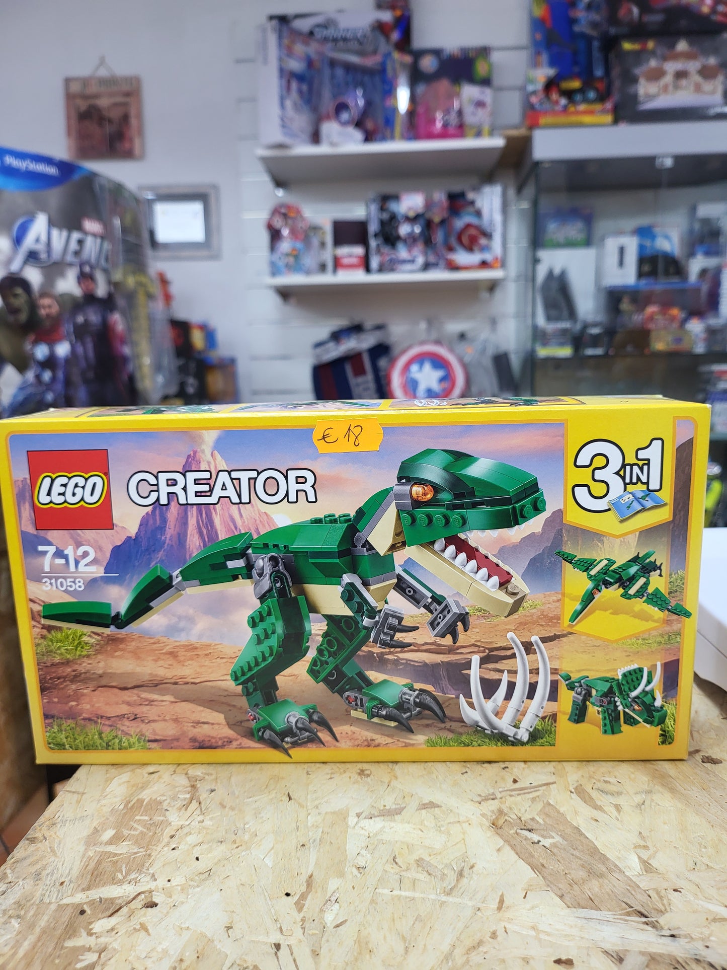 Lego 31058 creator 3 in 1 dinosauro