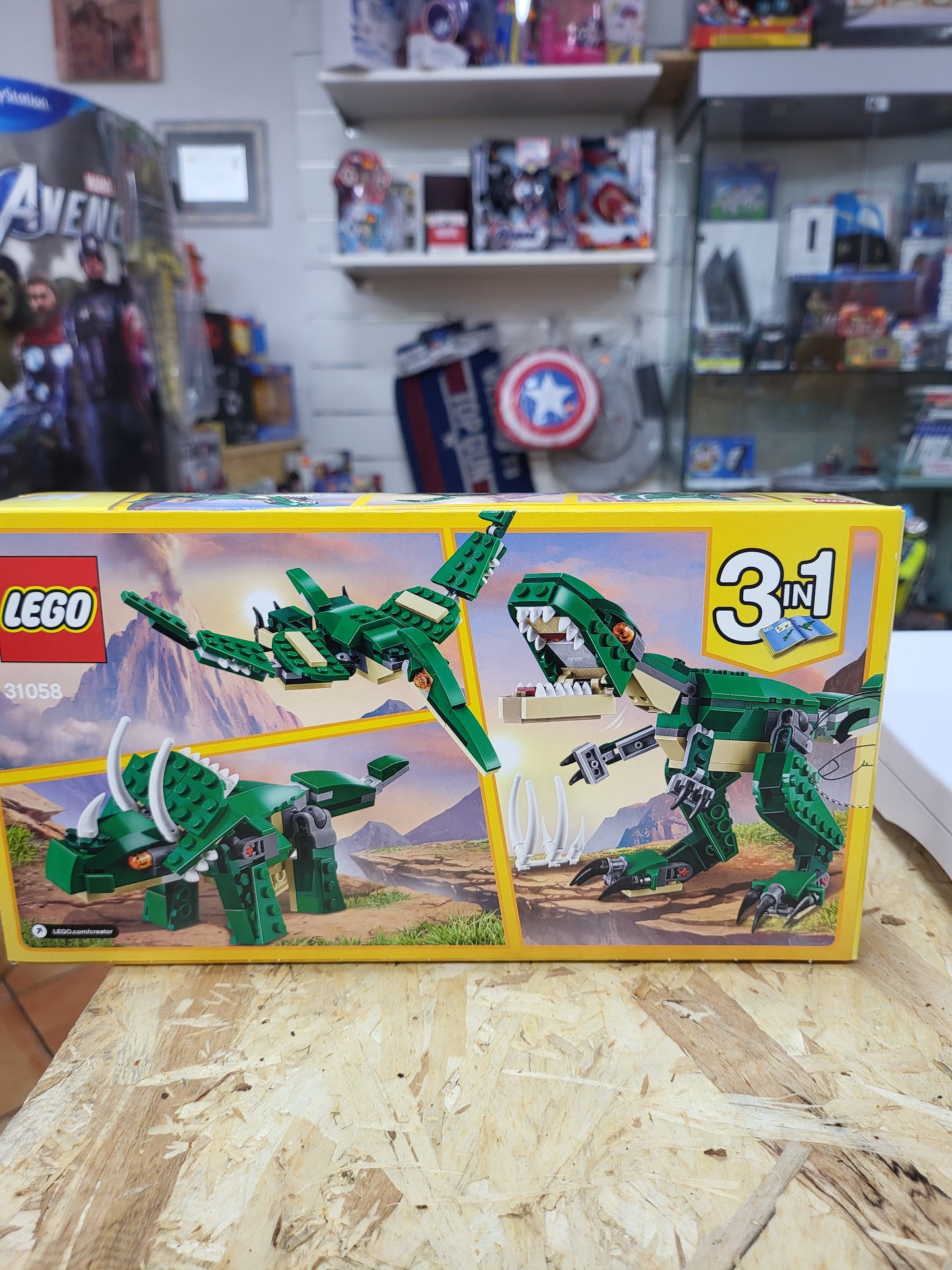 Lego 31058 creator 3 in 1 dinosauro