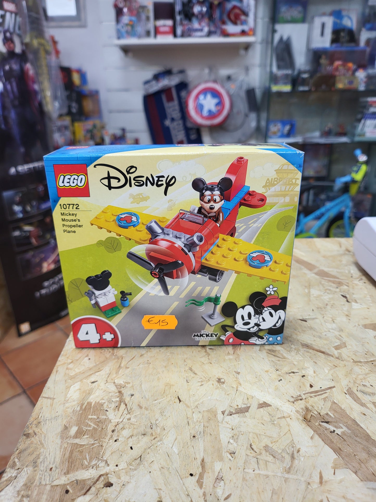 Lego 10772 disney mickey mouse's propeller plane