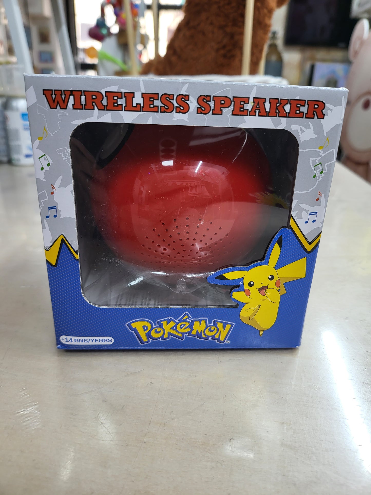 Speaker wireless pokemon poke ball